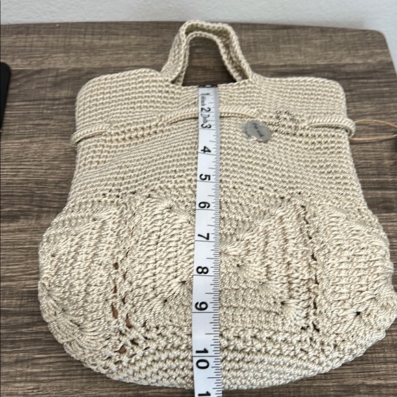 ✨The Sak Cream Crochet Tote with Vintage Geometric Design - Picture 11 of 12
